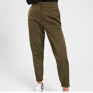 Athleta Radiant Joggers size 6T Tortuga Olive Tall